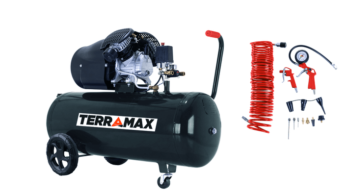 Compresseurs, outils pneumatiques - Compresseurs - Compresseur d'air monophasé 100 L