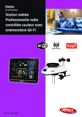 Equipement ferme, jardin - Surveillance - Station météo PRO WIFI