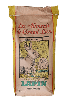 Elevage - Alimentation animale - Aliment complet lapin 25 kg