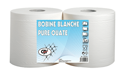 Consommables atelier - Hygiène - Papier d'essuyage blanc