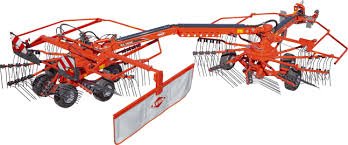 Fenaison - Andaineurs rotatifs - Andaineur Kuhn GA6632+