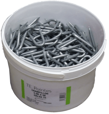 Clôtures - Tréfilés - Crampillon galvanisé 4,5x40 mm