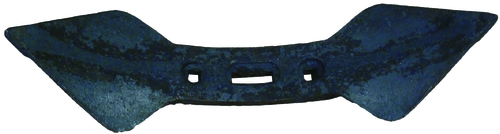 Pièces d'usure disque et dent - Cultivateurs - Soc réversible double coeur adaptable