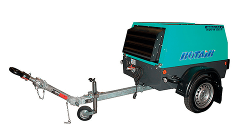 Compresseurs, outils pneumatiques - Compresseurs - Compresseur insonorisé châssis routier MDVN 22 K