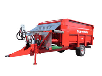 Alimentation - Remorques distributrices - Remorque distributrice pailleuse