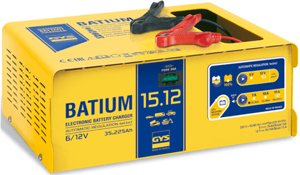 Batteries et accessoires - Chargeurs - Chargeur électronique BATIUM 15 - 12
