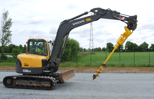 Matériel de ferme - Tarière - Tarière hydraulique