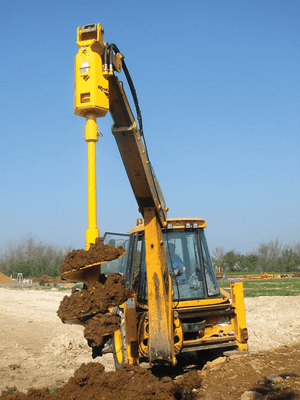 Matériel de ferme - Tarière - Tarière hydraulique