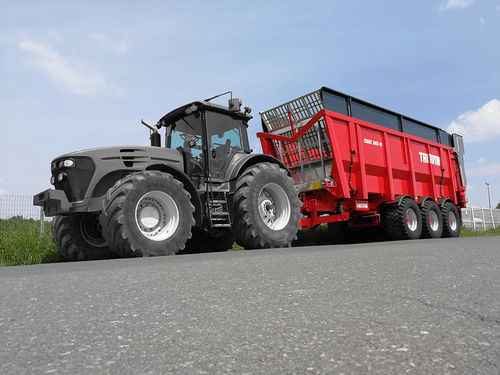 Transport - Remorques agricoles - Benne à fond poussant COBALT