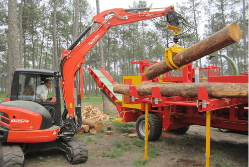 Matériel forestier - Grappin forestier - Grappin XYLOCUT - XYLOGRIP