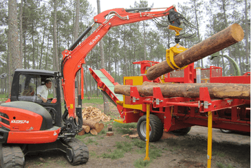 Matériel forestier - Grappin forestier - Grappin XYLOCUT - XYLOGRIP
