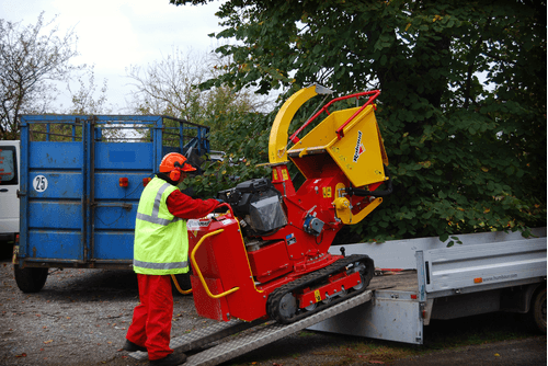 Matériel forestier - Broyeurs de végétaux - Broyeur de branches sur chenilles VEGETOR C