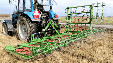Entretien - Herse prairie - Herse émousseuse de prairie à chainons