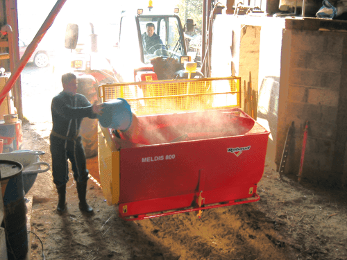 Alimentation - Godets désileurs - Mélangeuse distributrice MELDIS