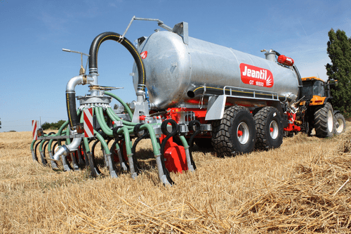 Fertilisation, épandage - Tonnes à lisier - Tonne à lisier à flèche à ressort - GT - GT SH