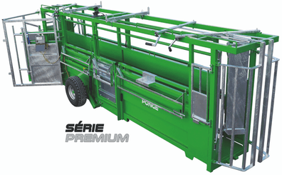 Matériel d'élevage - Cage, parc et couloir de contention - Couloir de contention PONGE