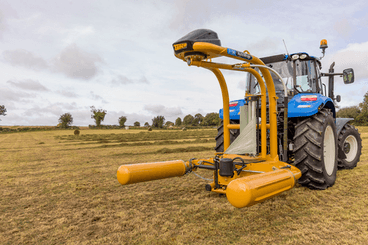 Récolte - Enrubanneuses - Enrubanneuse à balles rondes portée à satellites