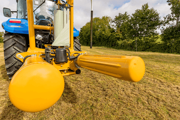 Récolte - Enrubanneuses - Enrubanneuse à balles rondes portée à satellites