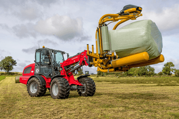 Récolte - Enrubanneuses - Enrubanneuse à balles rondes portée à satellites