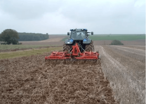 Travail du sol - Déchaumeur à dents - Déchaumeur à dents + disques