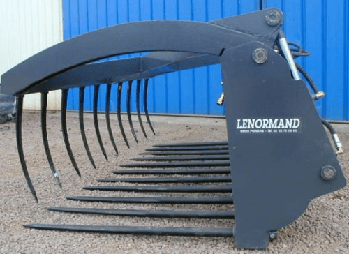 Manutention - Fourche - Fourche pour chargeur avec et sans grappin.