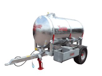 Matériel d'élevage - Tonne à eau - Tonne à eau galva sur berceau et sur pieds LENORMAND