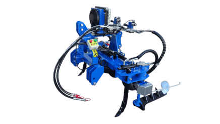 Travail du sol - Viti arbo - Porte outils BIEL avec interceps hydrauliques