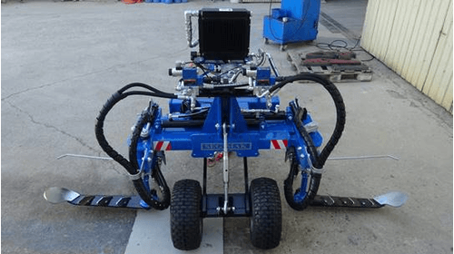 Travail du sol - Viti arbo - Porte outils BIEL avec interceps hydrauliques