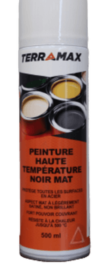 Consommables atelier - Peinture, marquage - Peinture noire mate