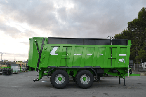 Transport - Remorques agricoles - Benne à fond poussant HMFT