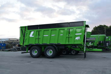 Transport - Remorques agricoles - Benne à fond poussant HMFT