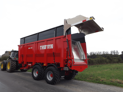 Transport - Remorques agricoles - Benne à fond poussant COBALT