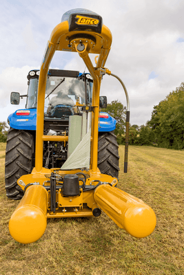 Récolte - Enrubanneuses - Enrubanneuse à balles rondes portée à satellites