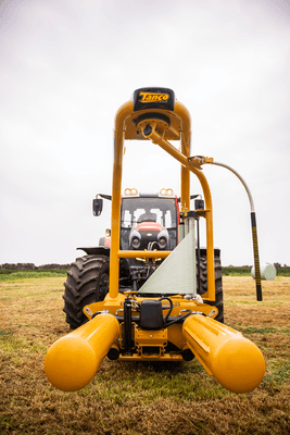 Récolte - Enrubanneuses - Enrubanneuse à balles rondes portée à satellites