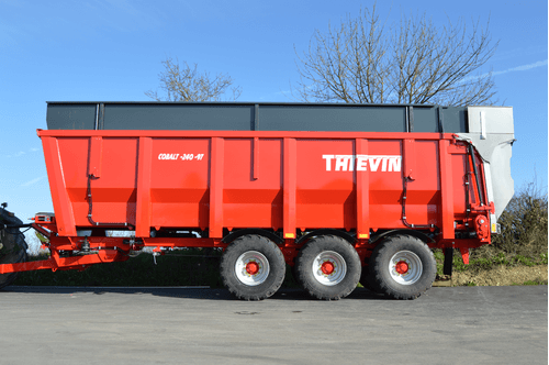 Transport - Remorques agricoles - Benne à fond poussant COBALT