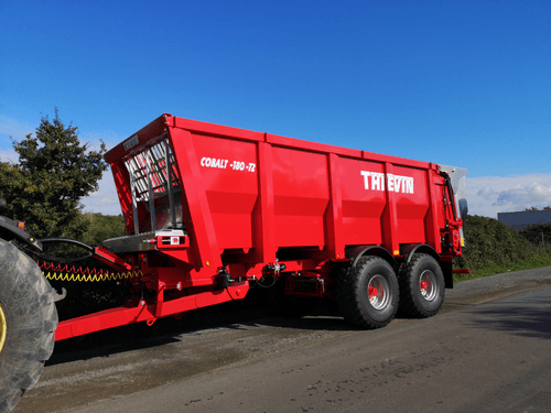 Transport - Remorques agricoles - Benne à fond poussant COBALT