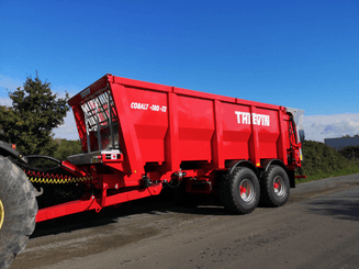 Transport - Remorques agricoles - Benne à fond poussant COBALT
