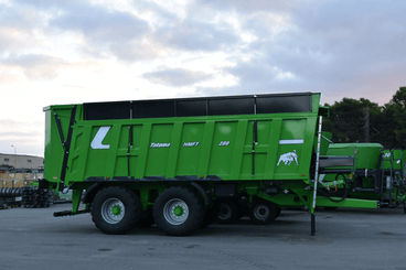 Transport - Remorques agricoles - Benne à fond poussant HMFT