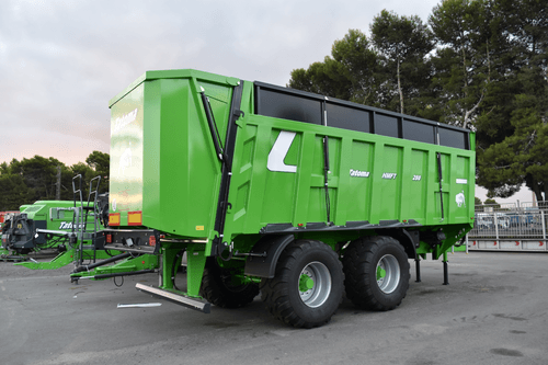 Transport - Remorques agricoles - Benne à fond poussant HMFT