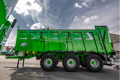 Transport - Remorques agricoles - Benne à fond poussant HMFT