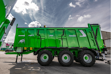 Transport - Remorques agricoles - Benne à fond poussant HMFT