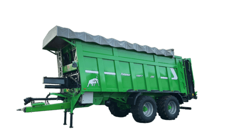 Transport - Remorques agricoles - Benne à fond poussant HMFT