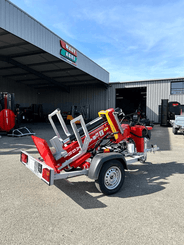 Matériel forestier - Fendeuses à bois - Fendeuse sur châssis routier LANCMAN