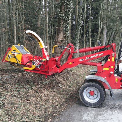 Matériel forestier - Broyeurs de végétaux - Broyeur de branches sur tracteur VEGETOR T et H