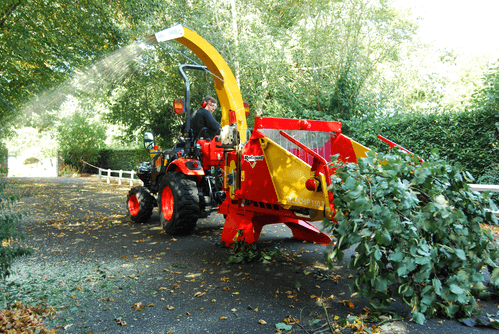 Matériel forestier - Broyeurs de végétaux - Broyeur de branches sur tracteur VEGETOR T et H