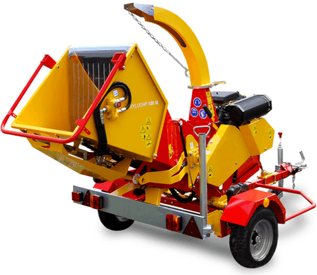 Matériel forestier - Broyeurs de végétaux - Broyeur de branches thermique VEGETOR sur châssis routier