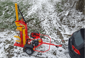 Matériel forestier - Fendeuses à bois - Fendeuse thermique sur châssis routier - XYLO