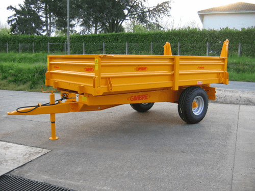 Transport - Bennes à vendange - Remorque basculante à ridelles RB