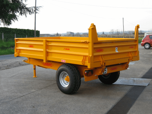 Transport - Bennes à vendange - Remorque basculante à ridelles RB