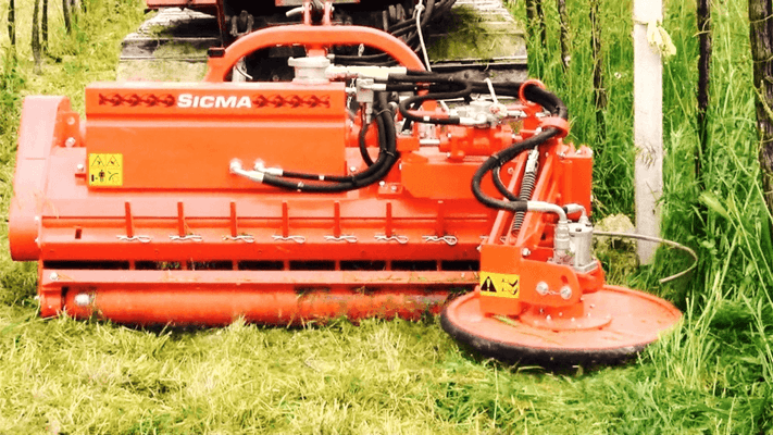 Entretien - Taille viti-arbo - Broyeur et satellite TSN-TRX